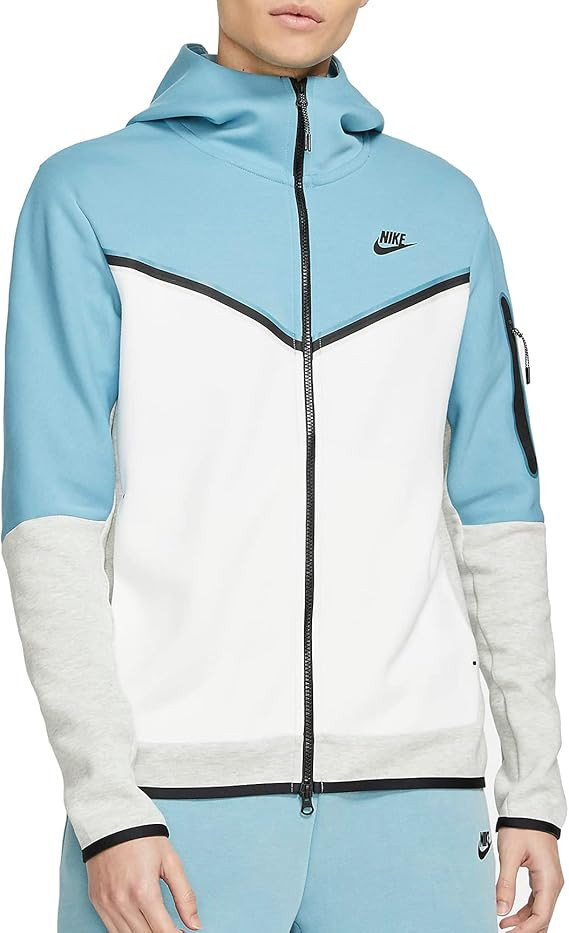 Amazon.com: Nike Sportswear Tech - Sudadera con capucha para hombre con  cremallera completa, 3XL (cerúleo), 3XL : Ropa, Zapatos y Joyería