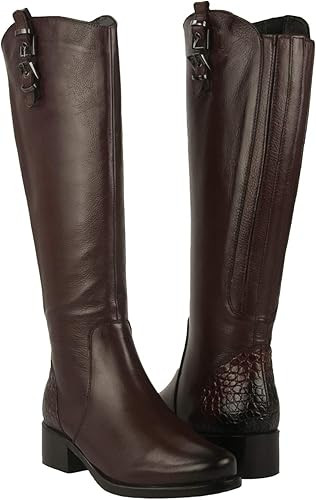 Zerimar Botas Planas Mujer | Botas de Piel Natural | Botas Mujer Invierno |  Botas Mujer Planas Piel | Botas Piel Mujer Altas | Zapatos Mujer Piel :  Amazon.es: Zapatos y complementos