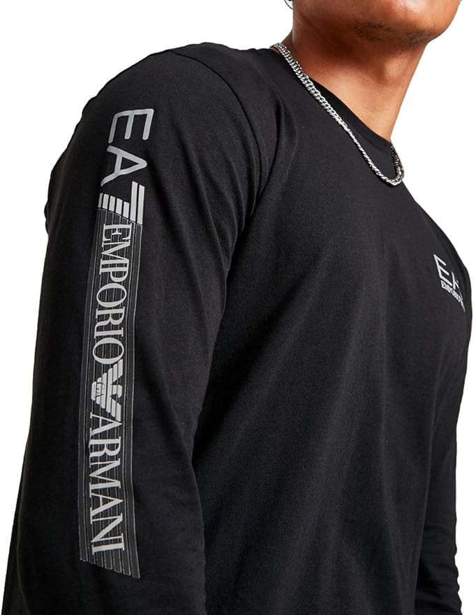 Emporio Armani Maglietta Uomo EA7 3ZPTB6 PJ02Z, T-Shirt Manica Lunga,  Girocollo : Amazon.it: Abbigliamento