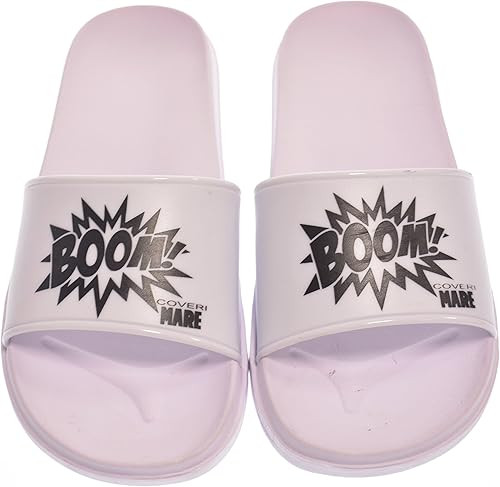 Coveri Pantofola da Donna Enrico Ciabatta Donna Mare Hi! (37, Bianco) :  Amazon.it: Scarpe e borse